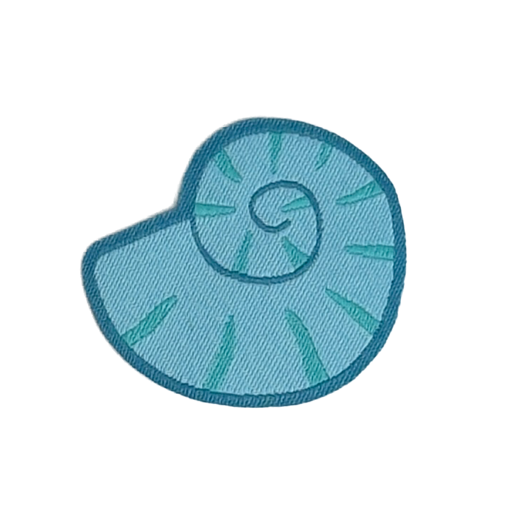Blue Shell Patch, Small